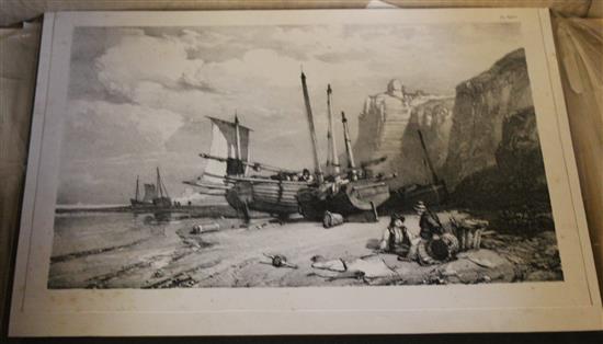 Frank Short trial mezzotint